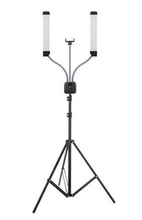 Load image into Gallery viewer, double arm ring light for beauty
